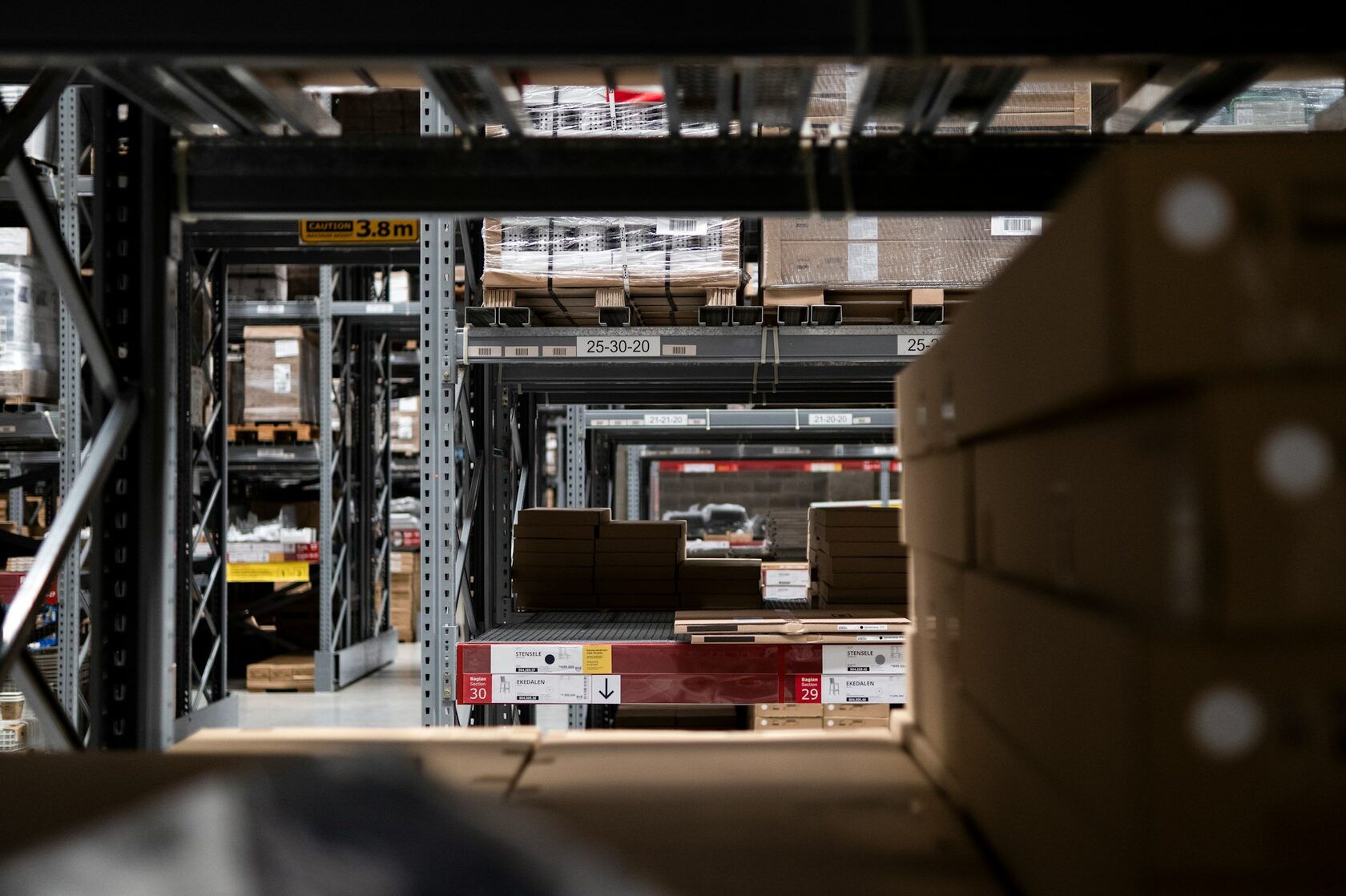 Inventory count with a scanner